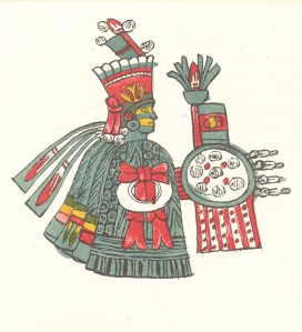 Huitzilopochtli, Page 43 Recto of the Codex Magliabecchiano